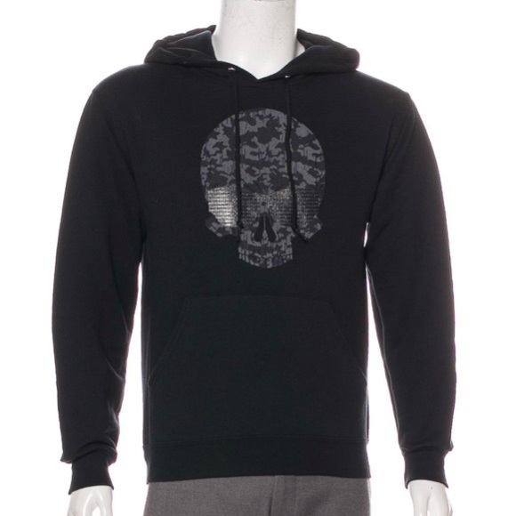 Karl Lagerfeld Other - Karl Largerfeld Skull Graphic Hoodie Black XL